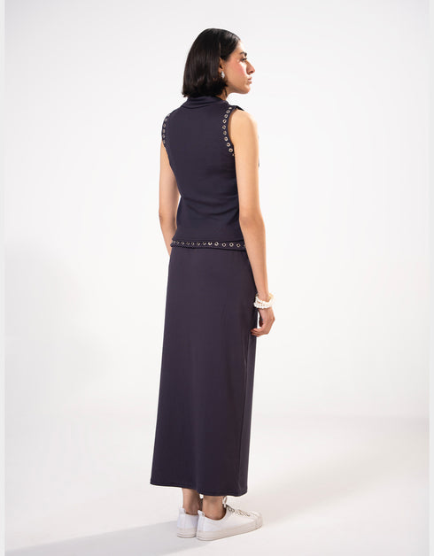 MIDI STRAIGHT SKIRT